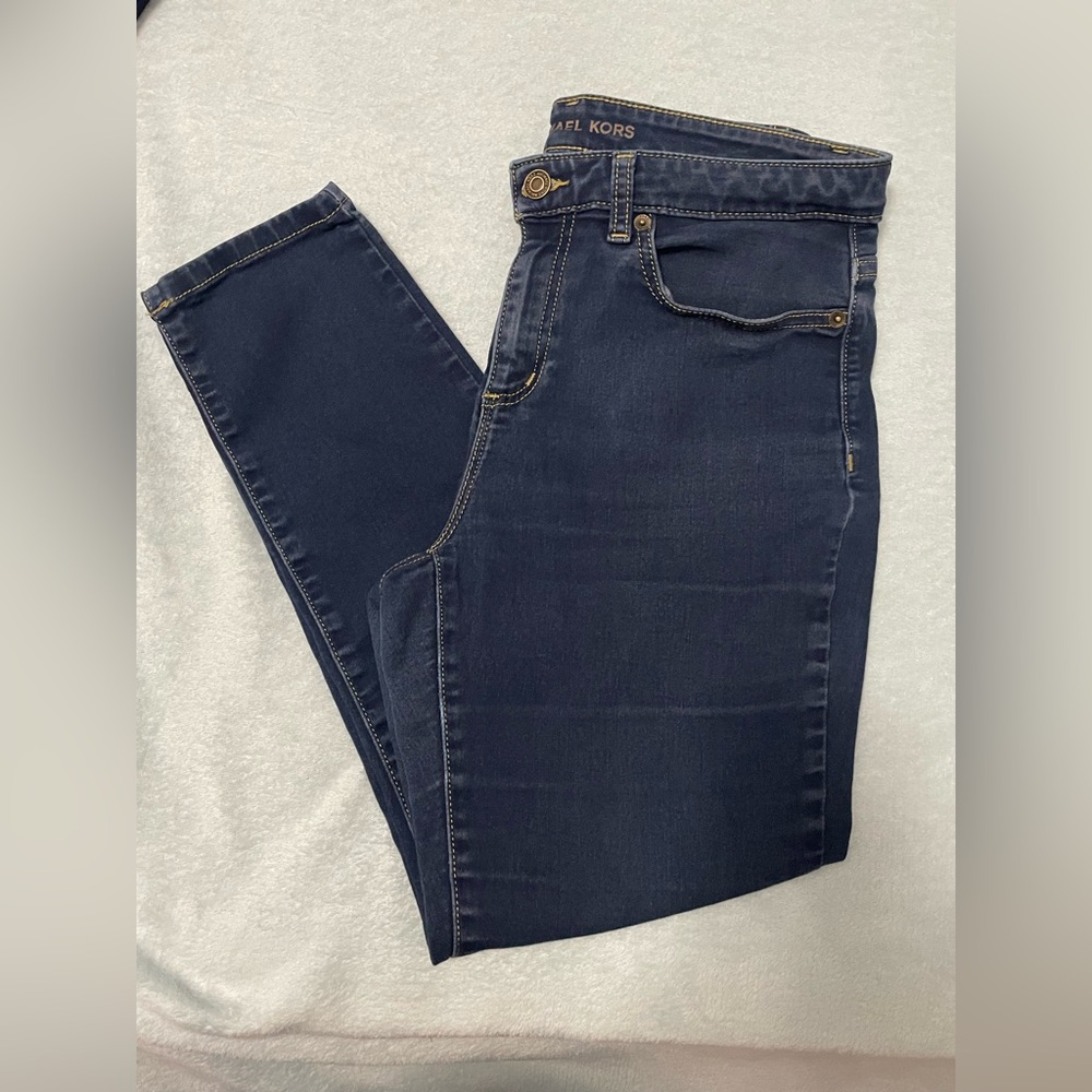 Michael Kors Dark Blue Skinny Jeans